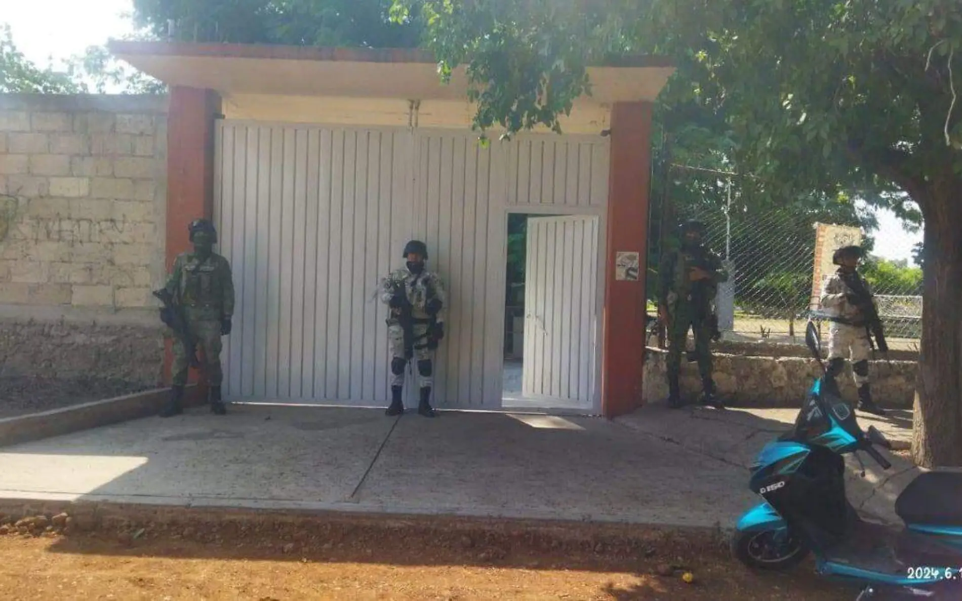 Amenaza en primaria de Yautepec (1)